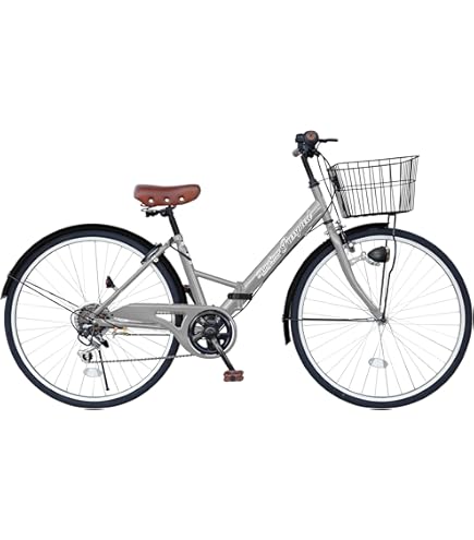 Amazon | 折りたたみ自転車 ノーパンクタイヤ装着 26インチ
